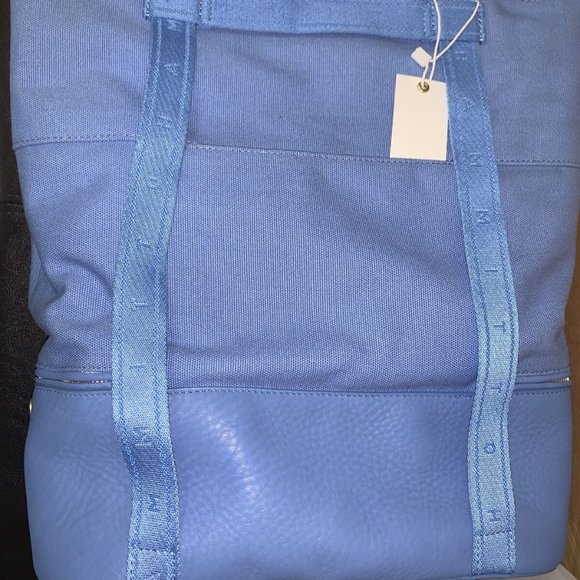 Hammitt Manhattan Beach Skylight Blue Canvas Tote NWT PRICE FIRM - Picture 2 of 4
